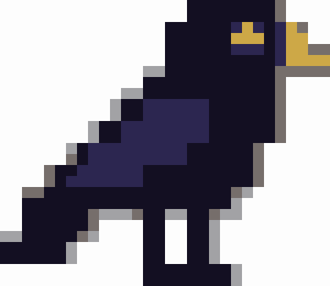 Pixel Crow logo